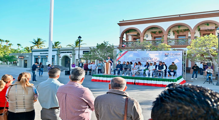 Conmemoró Ayuntamiento de Los Cabos 114 Aniversario de la Revolución Mexicana