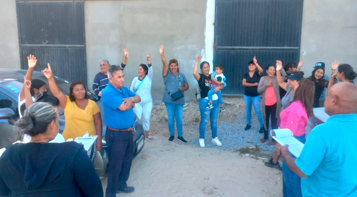 Conforman Comité de Participación Ciudadana en la Colonia Ejidal La Ballena, Primera Etapa, Sección 2