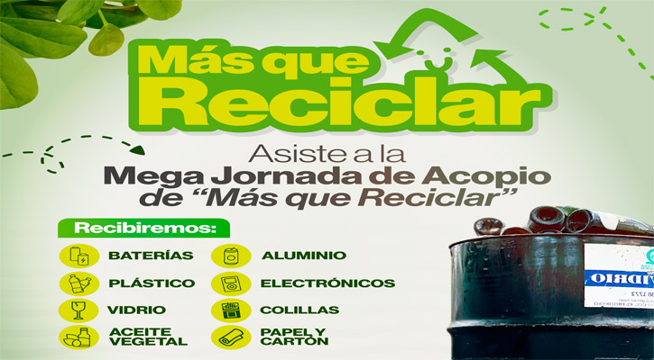 Buscan crear conciencia en la población sobre el manejo de productos reciclables en La Paz