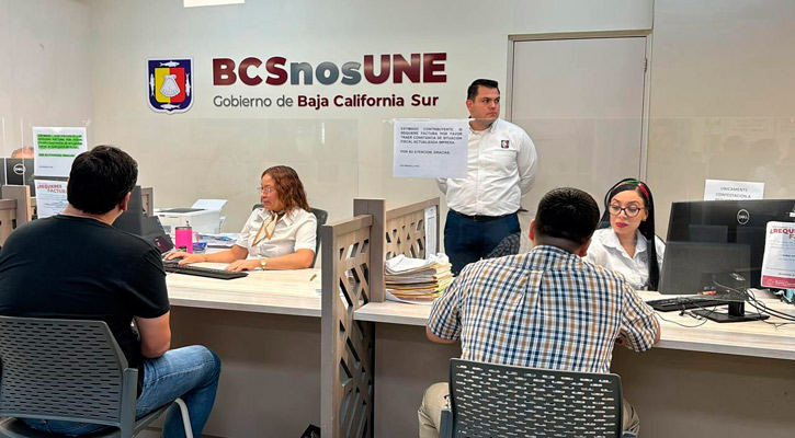 Hoy están suspendidas las labores en oficinas del gobierno de BCS