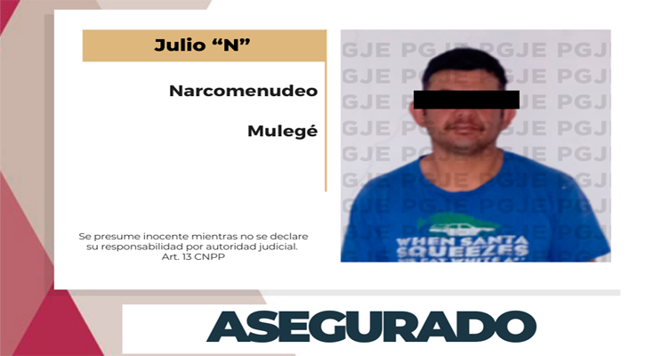 Aseguran a una persona con metanfetamina en Guerrero Negro