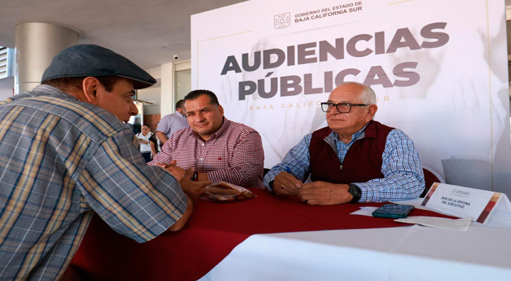 Otorgaron audiencias públicas para atender peticiones de ciudadanos de La Paz