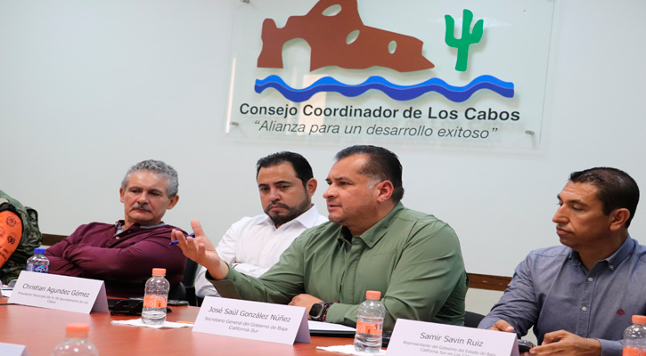 Brindan autoridades de gobierno seguimiento a la agenda de trabajo del Consejo Coordinador de Los Cabos