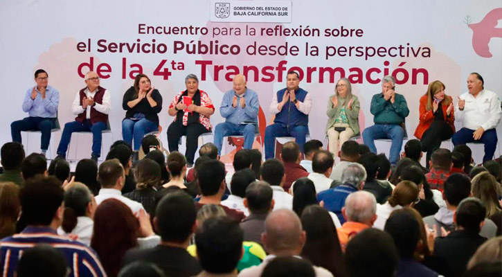 Sostuvo el Gobernador encuentro con servidores públicos de BCS