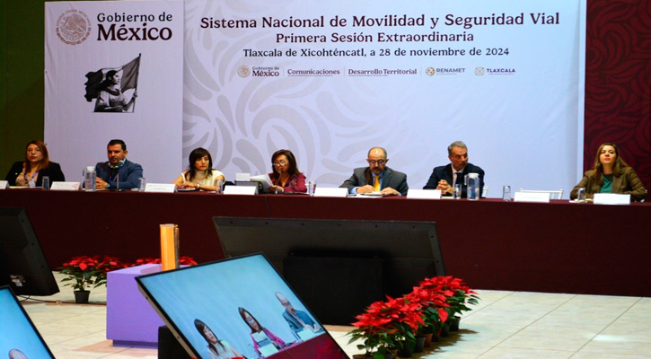 Participó BCS en la primera sesión del Sistema Nacional de Movilidad y Seguridad Vial