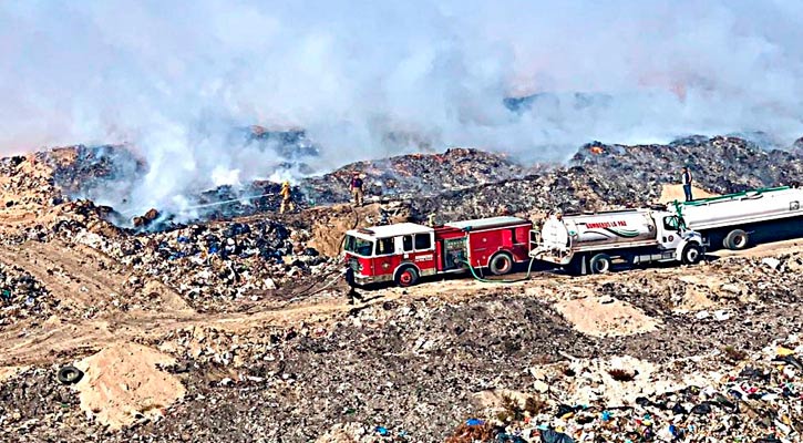 Convoca Protección Civil de BCS a mejorar medidas antiincendios en basureros municipales