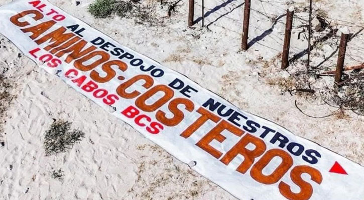 Tema del camino costero de Cabo del Este no está cerrado, dice Alcalde de Los Cabos