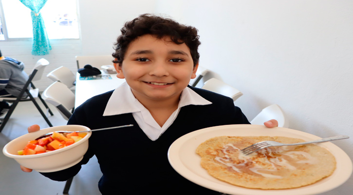 Atiende programa de desayunos escolares a más de 19 mil estudiantes de nivel básico en BCS