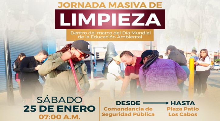 Convocan en CSL a participar en jornada masiva de limpieza