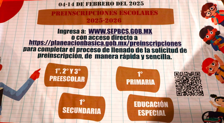 Presentó SEP plataforma de preinscripciones para el ciclo 2025-2026; iniciará el 4 de febrero