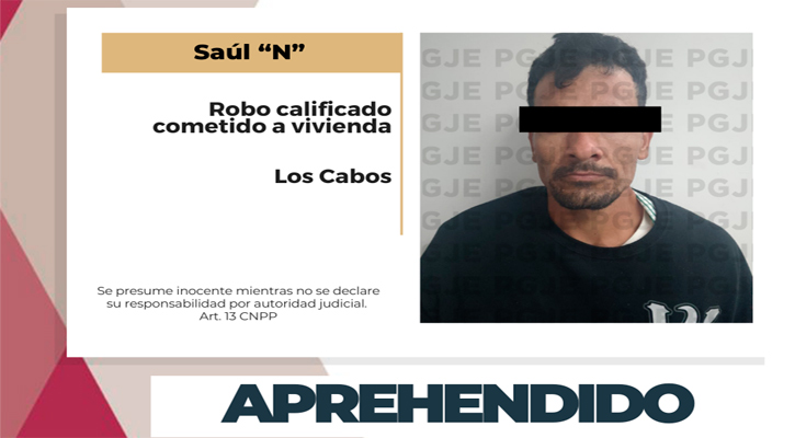 Detenido por robo calificado en una vivienda de CSL