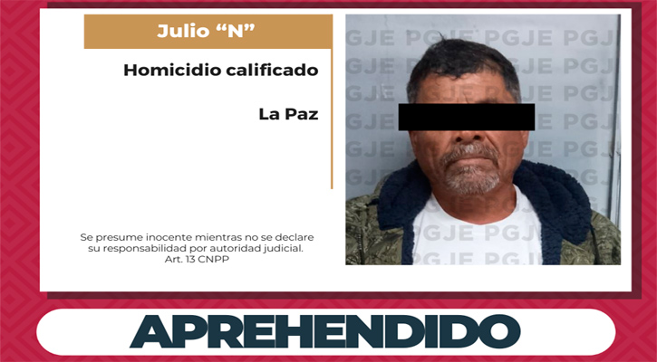 Aprehenden a prófugo de la justicia imputado por homicidio calificado en El Sargento