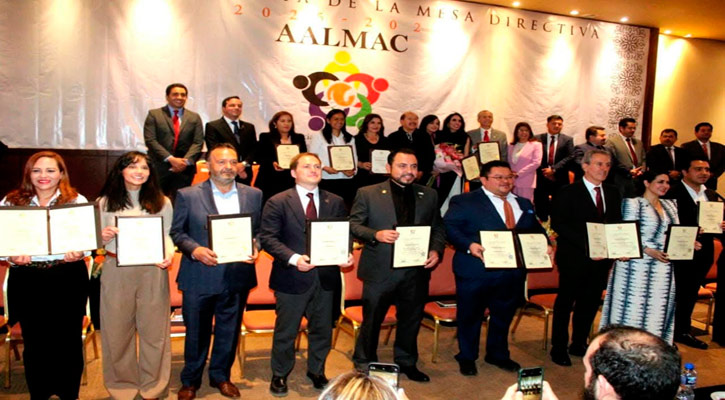 Tomó protesta Christian Agúndez como integrante de la Mesa Directiva de la AALMAC