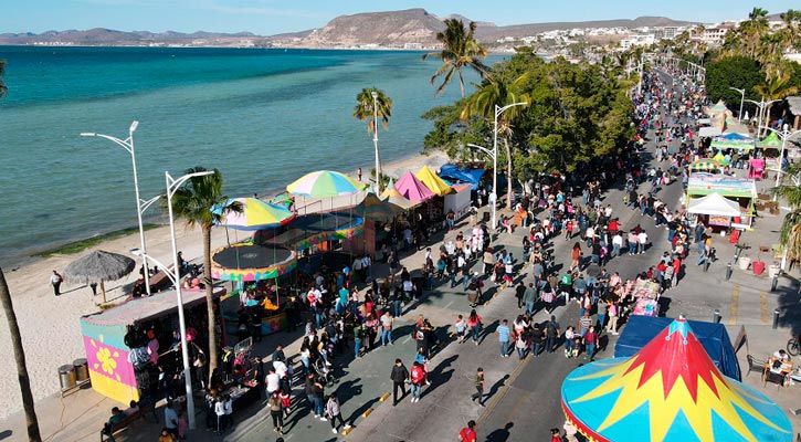 En 150 mdp se estima la derrama que dejará el Carnaval La Paz 2025