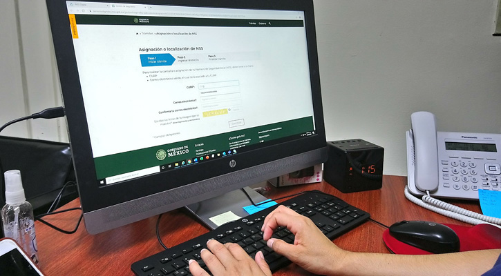 Puede tramitarse de manera digitar el Número de Seguridad Social del IMSS