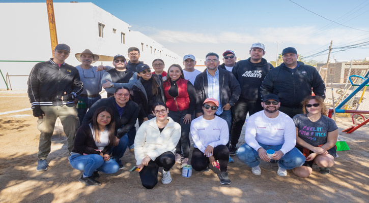 Se unen jóvenes de La Paz a la primera Jornada Nacional de Rehabilitación de espacios públicos