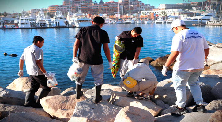 Realizó Zofemat jornada de limpieza en playa El Médano en CSL