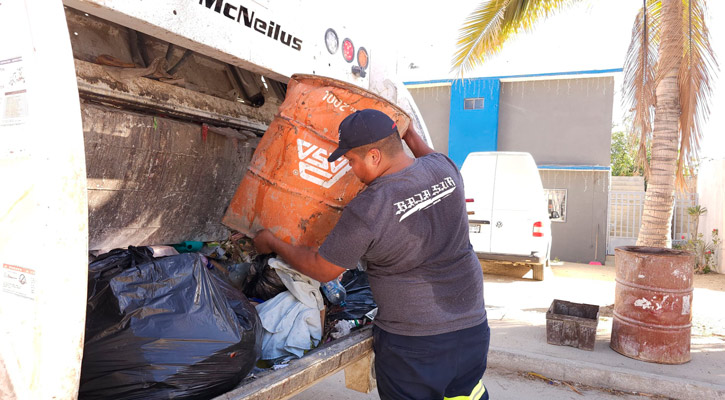 Retiró Servicios Públicos casi 3 mil toneladas de residuo de Los Cabos en una semana