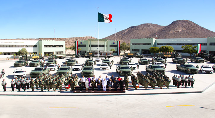 Reconoce Gobernador el compromiso y solidaridad del Ejército Mexicano en BCS