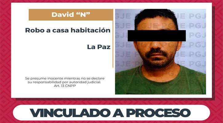 Quedó en prisión preventiva por robo en una vivienda en La Paz