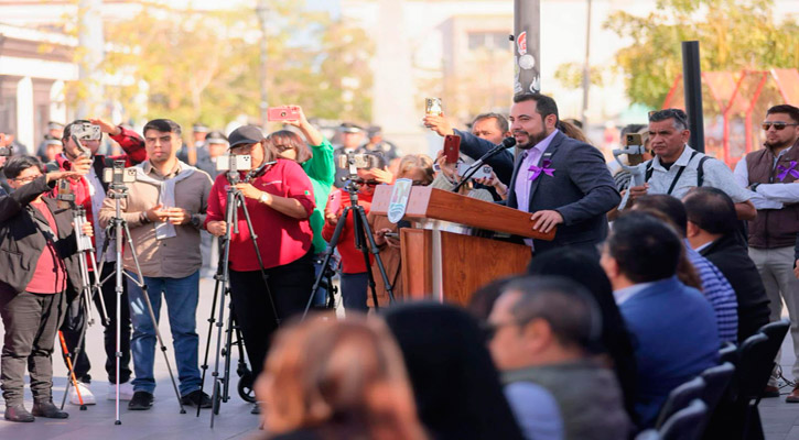 Reconoce alcalde Christian Agúndez lucha histórica de las mujeres