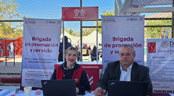 Realizará Infonavit la Brigada de Promoción y Servicio en La Paz este 14 de marzo