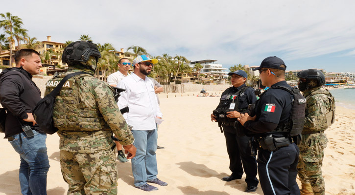 Evalúan instalar cámaras de videovigilancia en playa El Médano en CSL