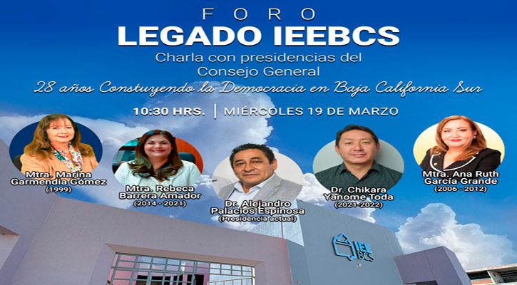 Invita IEE a las actividades con motivo del festejo de su 28 aniversario en BCS