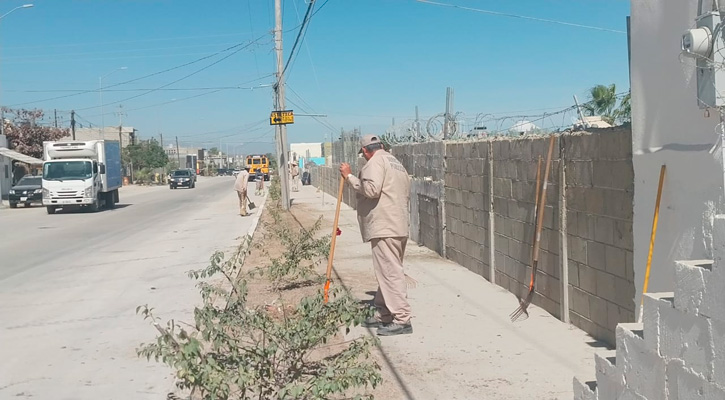 Refuerzan trabajos de limpieza e iluminación en Subdelegaciones de Los Cabos