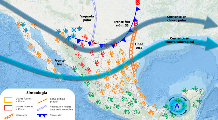 Mínimas apenas por debajo de los 10° se esperan este fin de semana en BCS