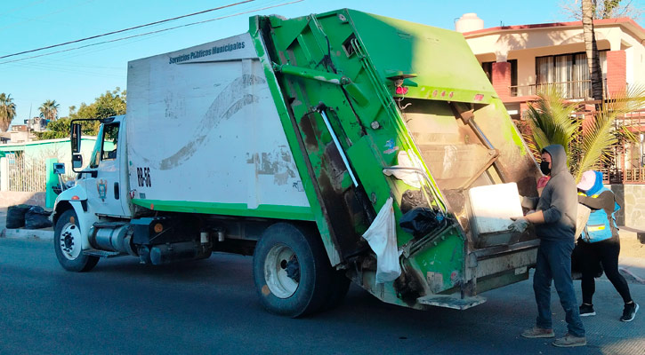 Se reanudó el servicio de recolección de basura en La Paz