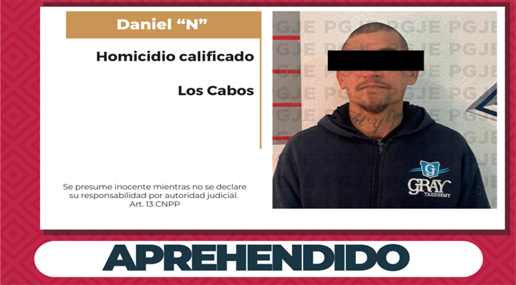 Aprehenden a “El Marihuas” imputado por homicidio calificado en SJC